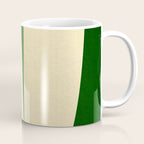 simple abstract shape-02 green Coffee Mug Gallery Image 1