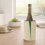 simple abstract shape-02 green Wine Chiller Gallery Image 4