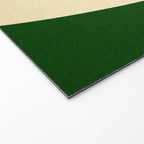 simple abstract shape-02 green Welcome Mat Gallery Image 2