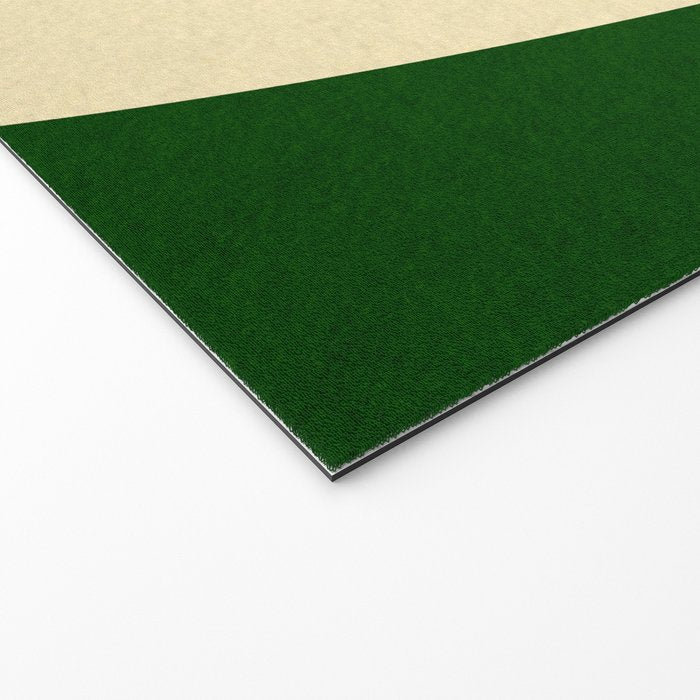 simple abstract shape-02 green Welcome Mat Gallery Image 2