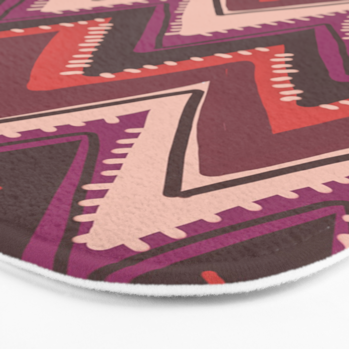 Zigzag Bath Mat Gallery Image 3