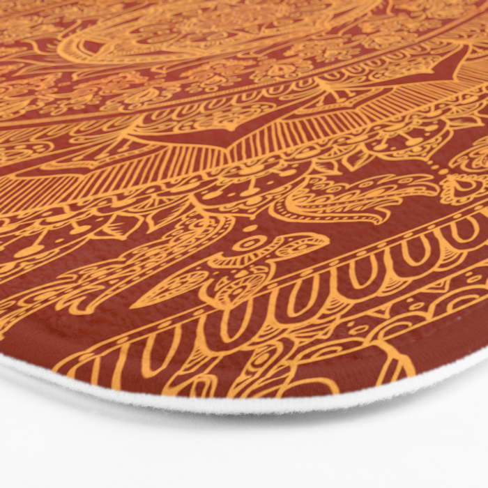 Mandala Spice Bath Mat Gallery Image 3