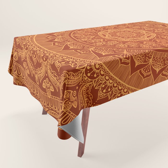 Mandala Spice Tablecloth Gallery Image 1