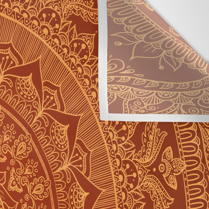 Mandala Spice Wall Tapestry Gallery Image 3