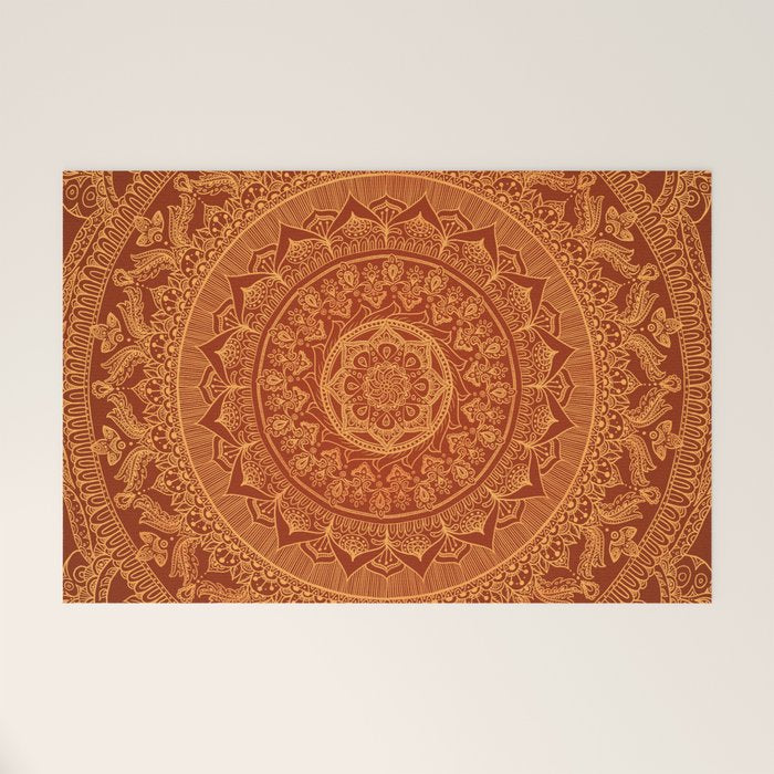 Mandala Spice Welcome Mat Gallery Image 1