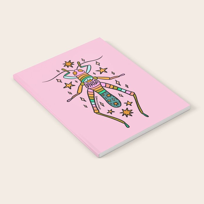 Virgo Grasshopper Notebook Gallery Image 1
