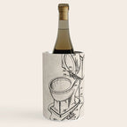 Toilet Seat Patent - Housewarming Bathroom Art - Antique Wine Chiller Gallery Image 2