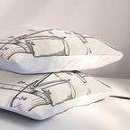 Toilet Seat Patent - Housewarming Bathroom Art - Antique Pillow Sham Gallery Image 3