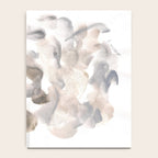 Abstract Art Grey Black Brown Abstract Watercolour 8| Watercolor Brush Strokes Notebook Gallery Image 4