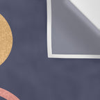 Mid century modern - indigo Wall Tapestry Gallery Image 3