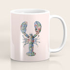 FLORAL LOBSTER Coffee Mug Gallery Image 1