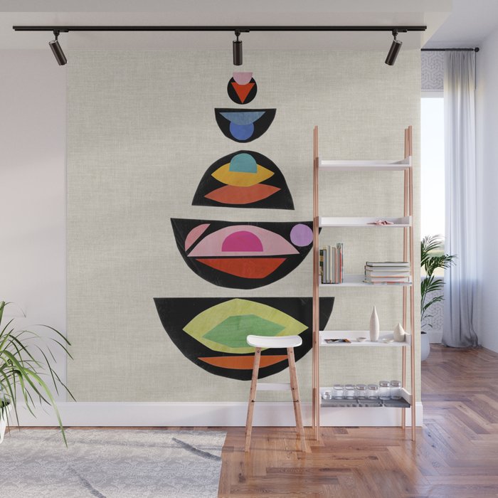 Totem Mosaic Wall Mural Gallery Image 1