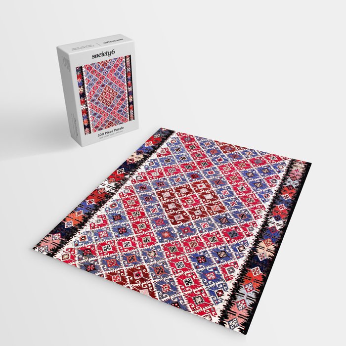 Aleppo North Syrian Kilim Jigsaw Puzzle Gallery Image 2