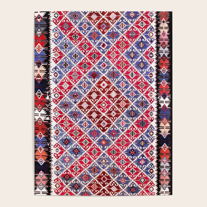 Aleppo North Syrian Kilim Poster Gallery Image 4