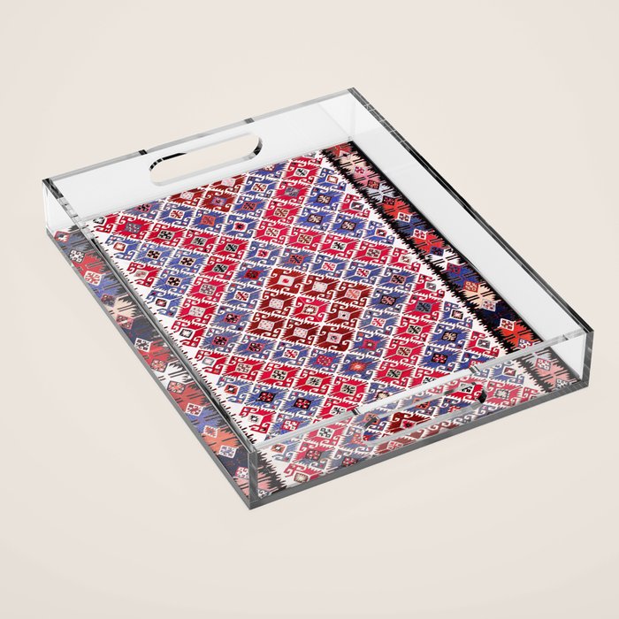 Aleppo North Syrian Kilim Acrylic Tray Gallery Image 1
