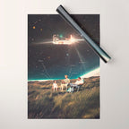 They know What We are thinking Wrapping Paper Gallery Image 1