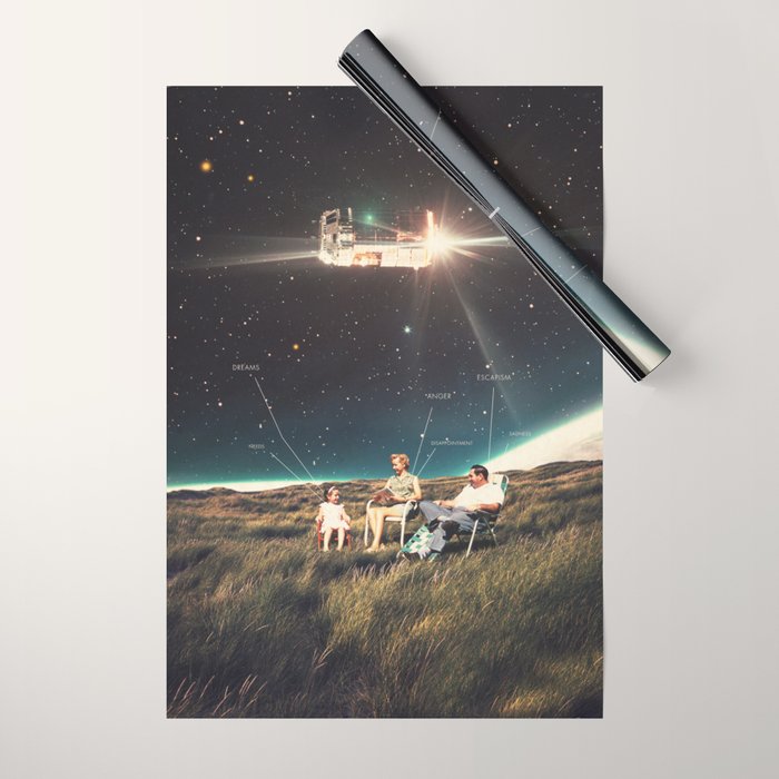 They know What We are thinking Wrapping Paper Gallery Image 1