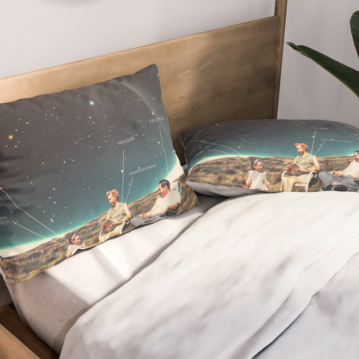 They know What We are thinking Pillow Sham Gallery Image 2