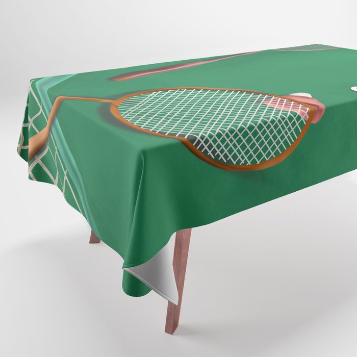 Dancing Feathers Tablecloth Gallery Image 1