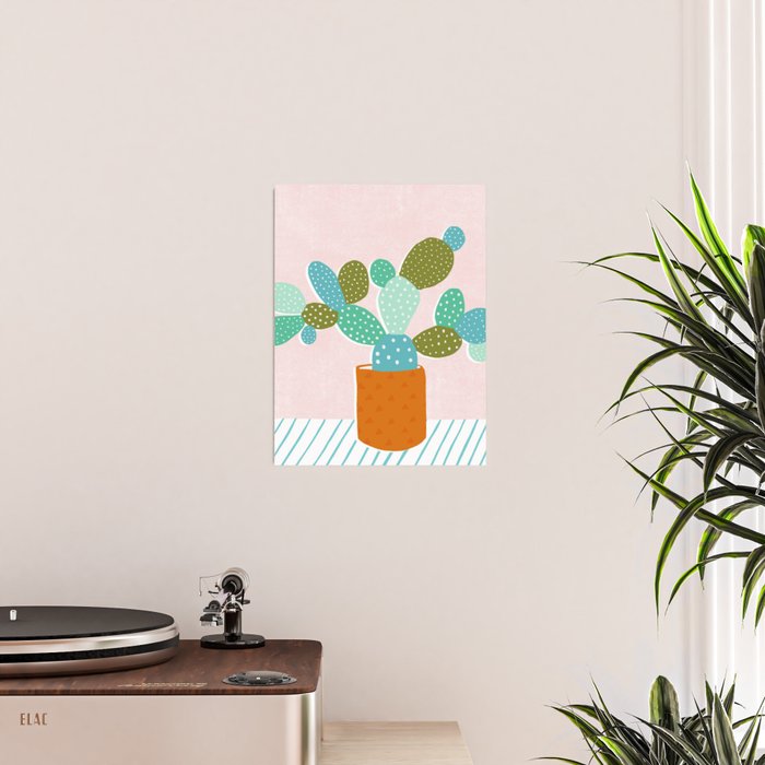 modern cacti Poster Gallery Image 2