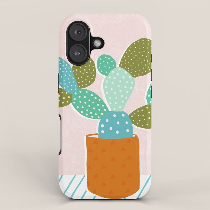modern cacti iPhone Case Gallery Image 1