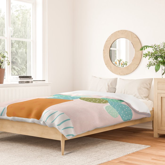 modern cacti Duvet Cover Gallery Image 2