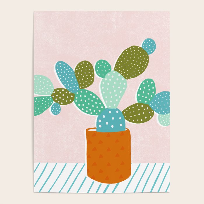 modern cacti Poster Gallery Image 1
