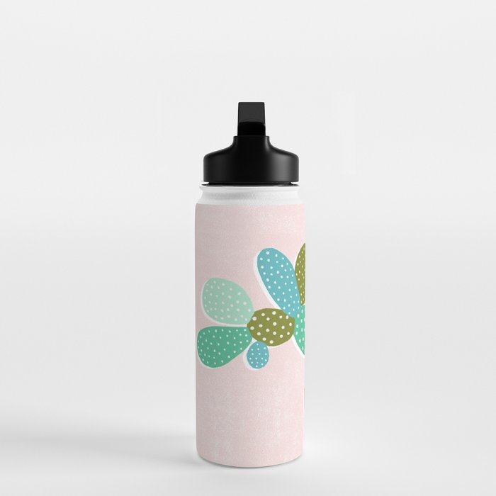 modern cacti Water Bottle Gallery Image 3