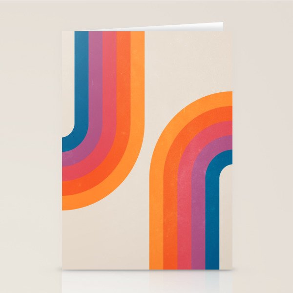 Vintage California Sun: Arches 02 Stationery Card Gallery Image 2