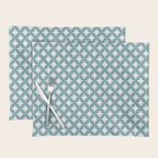 Starry Art Deco Pattern XI Teal Green Placemat Gallery Image 1