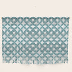 Starry Art Deco Pattern XI Teal Green Wall Hanging Gallery Image 1