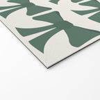 Vintage Bows IV Green Welcome Mat Gallery Image 2