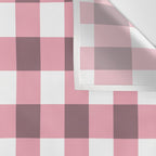 Dusty Pink Gingham Check Wall Tapestry Gallery Image 3