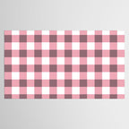 Dusty Pink Gingham Check Tablecloth Gallery Image 2