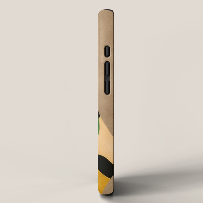 Modern Abstract Vases with Plant 1 iPhone Case Gallery Image 2