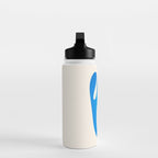 Blue Leaf & Sun: Matisse Paper Cutouts I Water Bottle Gallery Image 3