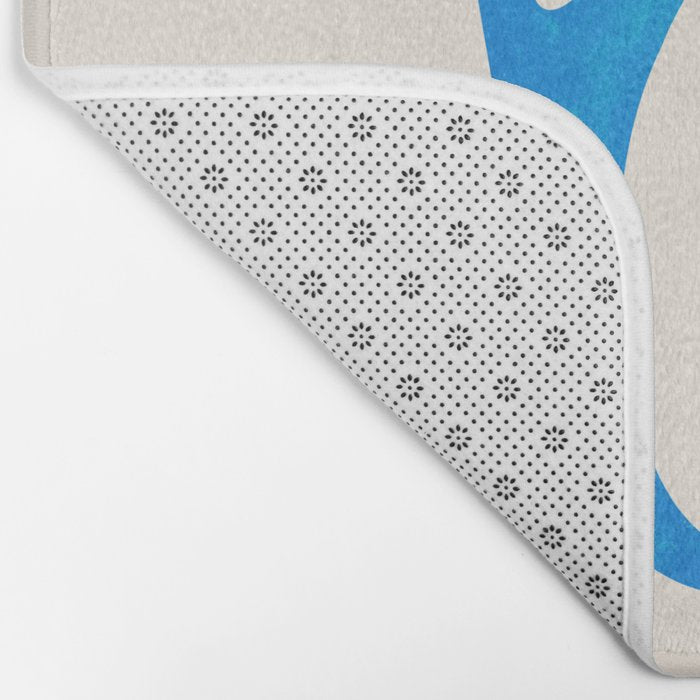 Blue Leaf & Sun: Matisse Paper Cutouts I Bath Mat Gallery Image 2