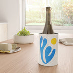 Blue Leaf & Sun: Matisse Paper Cutouts I Wine Chiller Gallery Image 4