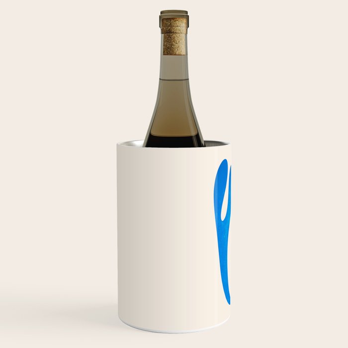 Blue Leaf & Sun: Matisse Paper Cutouts I Wine Chiller Gallery Image 2