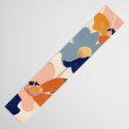 Soft Abstract Floral Garden II Table Runner Gallery Image 3