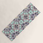 Mosaic moroccan tile B Yoga Mat Gallery Image 1