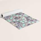 Mosaic moroccan tile B Yoga Mat Gallery Image 2
