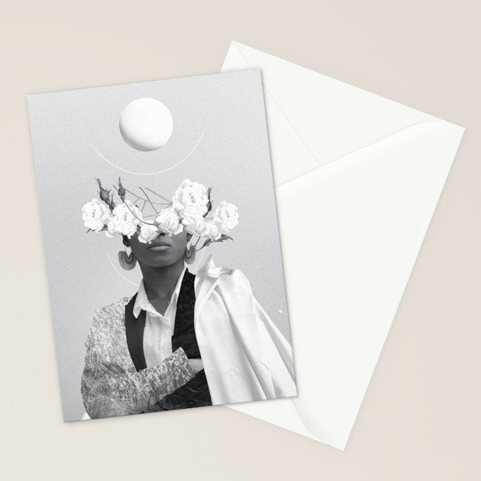 The power of your Contrast Stationery Card Gallery Image 2