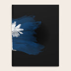 South Carolina state flag brush stroke, South Carolina flag background Notebook Gallery Image 4