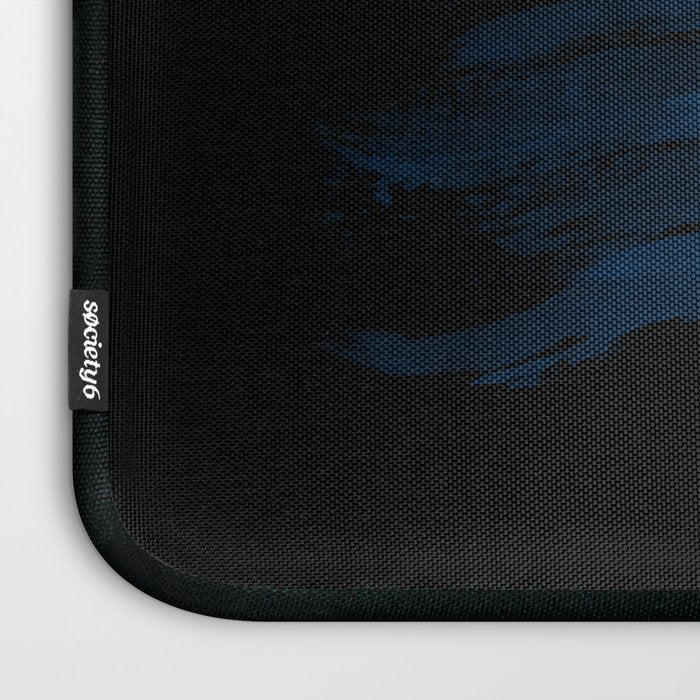 South Carolina state flag brush stroke, South Carolina flag background Laptop Sleeve Gallery Image 3