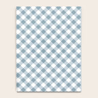 Countryside Bloom Cottage Mist Blue Gingham Notebook Gallery Image 4
