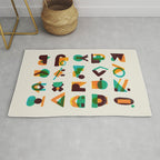 Shape of thoughts Rug Gallery Image 1