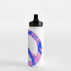peace, blue & pink Water Bottle Gallery Image 2