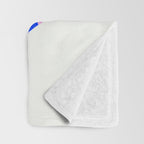 peace, blue & pink Throw Blanket Gallery Image 3
