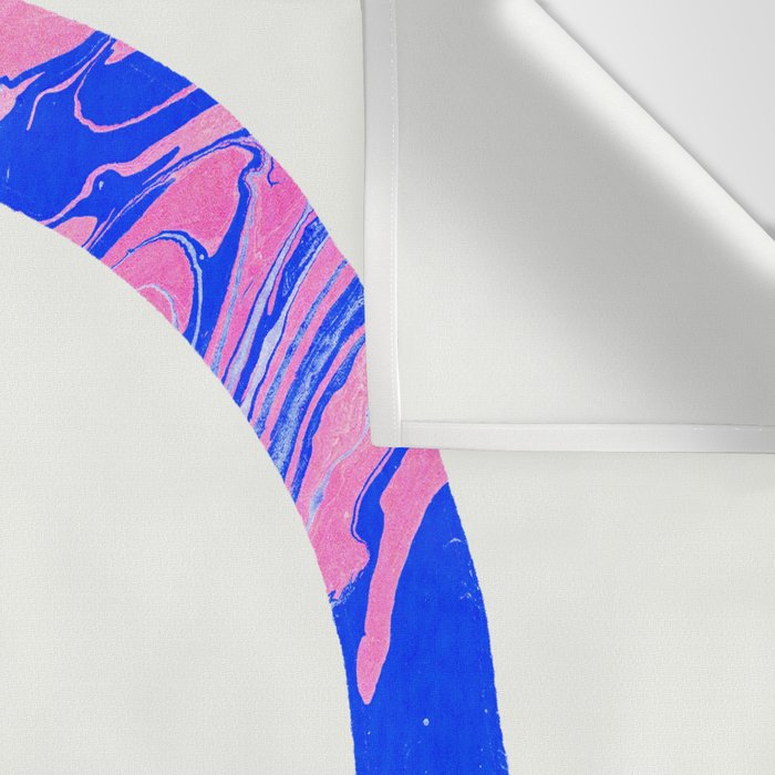 peace, blue & pink Wall Tapestry Gallery Image 3